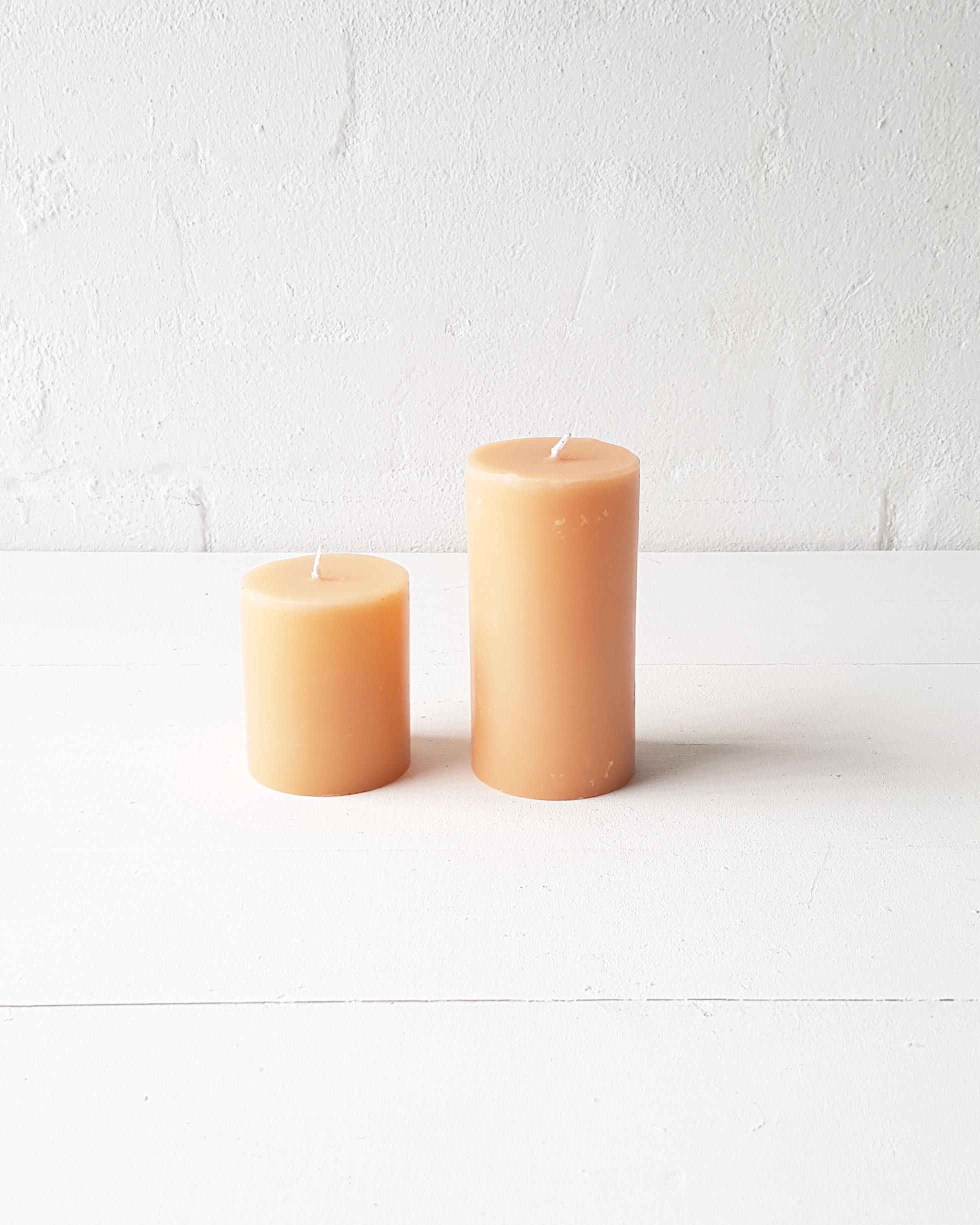 Peach Pillar Candle